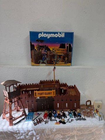 Playmobil - Western - 3806 - Playmobil 3806 Fort Glory