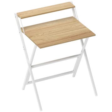 Bureau Met Monitorstandaard, 70 Cm Opvouwbare Computertafel, Verzenden, Nieuw
