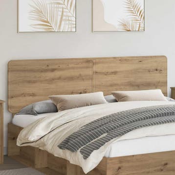 vidaXL Hoofdbord Artisan Eiken Bewerkt hout, Verzenden, Nieuw, Bruin, Hout