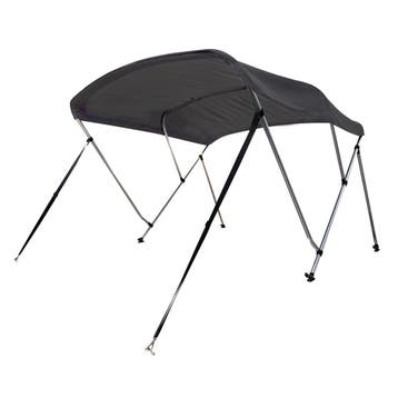 Navishade Biminitop 3 Boog 137cm Antraciet Doek-Breedte 170, Ophalen of Verzenden, Nieuw