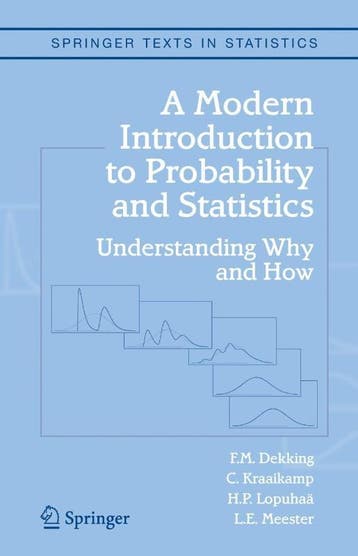 A Modern Introduction to Probability and Stati 9781852338961, Zo goed als nieuw
