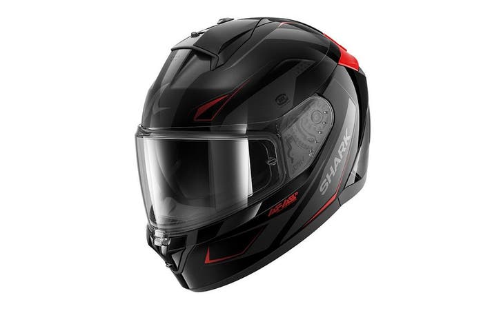 Shark Ridill 2 MEKARIUM - Zwart / Rood, Motoren, Kleding | Motorhelmen, XL, Shark, Integraalhelm, Verzenden