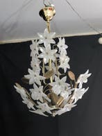 Plafondlamp - Muranoglas - Murano-glas bloemen, Nieuw