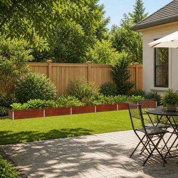 vidaXL Verhoogd Tuinbed Roestig 600 x 40 x 24 cm corton, Minder dan 30 cm, Verzenden, Minder dan 60 cm, Nieuw