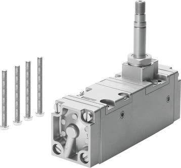 Festo 5/2 Monostabiele Lucht Magneetventiel G1/4 1400l/min -, Verzenden, Nieuw