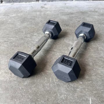 KRAKEN Hex Dumbbells 2 x 1 kg nieuw in doos, Verzenden, Nieuw