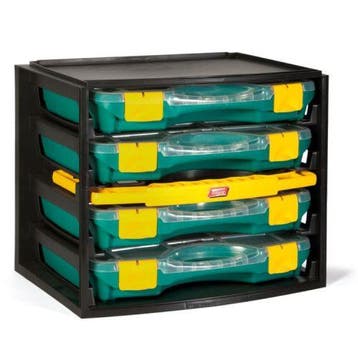 Tayg Multibox organiser met 4 assortimentsdozen 23-26, Ophalen of Verzenden, Nieuw