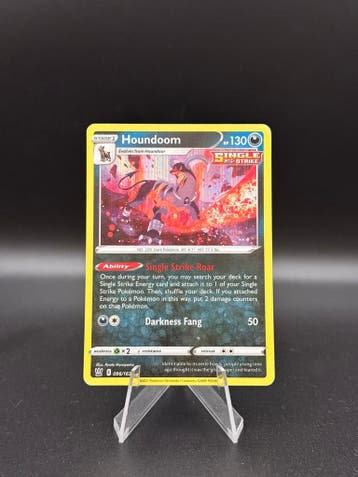 Pokemon Sword & Shield B.Styles Houndoom Holo #096/163, Verzenden, Gebruikt, Losse kaart