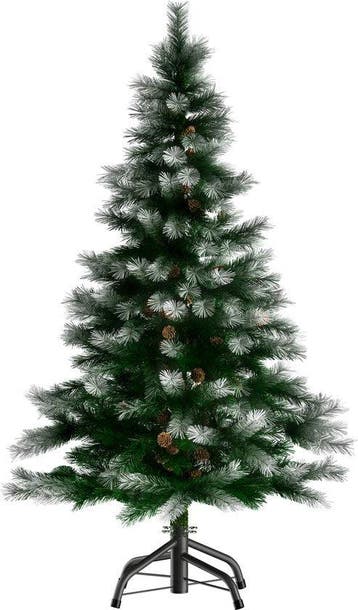 2dekans | Casaria Kerstboom 180cm PVC – Sneeuw Effect, Ophalen of Verzenden, Zo goed als nieuw