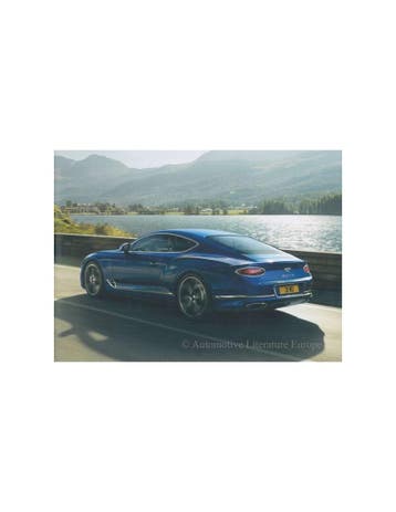 2018 BENTLEY CONTINENTAL GT BROCHURE ENGELS, Nieuw, Author