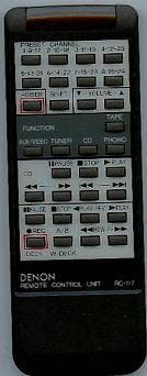Afstandsbediening Denon rc-117 dra-325r, Ophalen of Verzenden, Nieuw, Origineel
