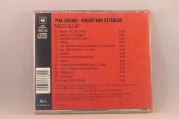 Pim Jacobs/ Rogier van Otterloo - Music All In, Ophalen of Verzenden, Zo goed als nieuw