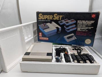 Nintendo - Nes - Mattel Version SUPER SET PAL ITA Completa, Nieuw