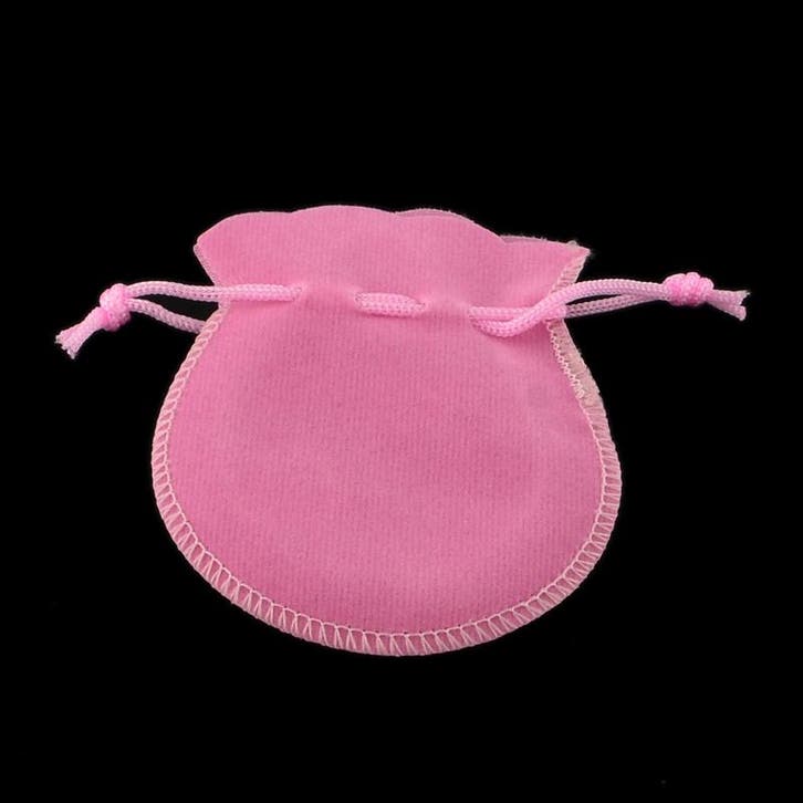 3 x Roze cadeau zakjes met koordje, maat c.a. 9 x 7 cm (o..., Diversen, Cadeauverpakkingen, Nieuw, Ophalen of Verzenden