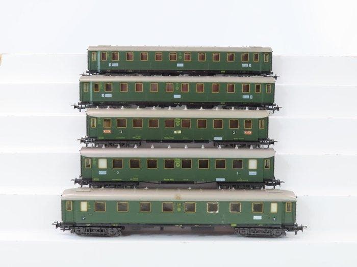 Märklin H0 - 4136/4144 - Modeltrein personenwagen (5) - 4x, Hobby en Vrije tijd, Modeltreinen | H0