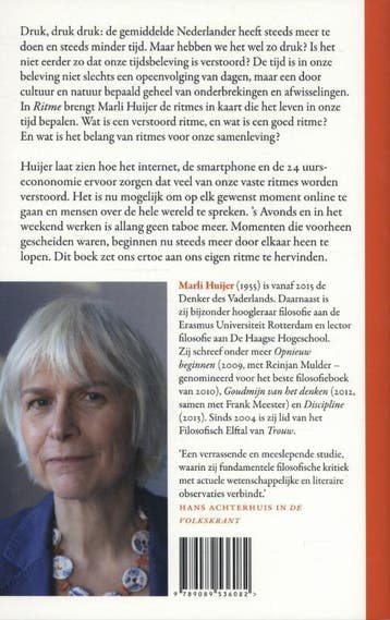 Ritme 9789089536082 Marli Huijer, Verzenden, Zo goed als nieuw, Marli Huijer