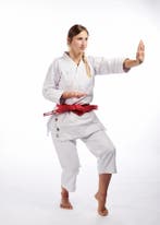 Karatepak Kata Deluxe Arawaza | WKF | Wit (Maat: 180), Verzenden, Nieuw, Karate, Vechtsportpak
