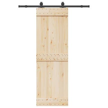 vidaXL Doos met onderdelen voor schuifdeur 152,5 cm staal, Verzenden, Nieuw