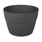 Balkon plantenpot/bloempot kunststof Antraciet D30xH21cm 8, Tuin en Terras, Bloempotten, Ophalen of Verzenden, Nieuw