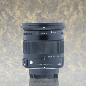 Sigma 17-70mm f/2.8-4 DC Macro voor Nikon - Tweedehands, Audio, Tv en Foto, Fotografie | Lenzen en Objectieven, Ophalen of Verzenden