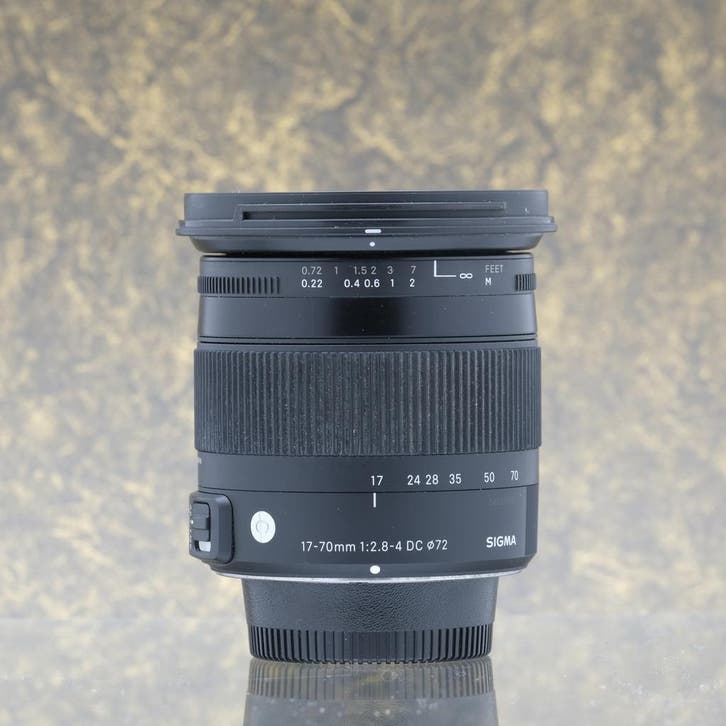 Sigma 17-70mm f/2.8-4 DC Macro voor Nikon - Tweedehands, Audio, Tv en Foto, Fotografie | Lenzen en Objectieven, Standaardlens