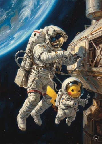 SDIMART 1996 - NASA Pika at Work in Space Limited Edition, Nieuw
