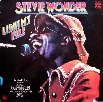 Stevie Wonder - Light My Fire (LP 1979), Ophalen of Verzenden, Gebruikt