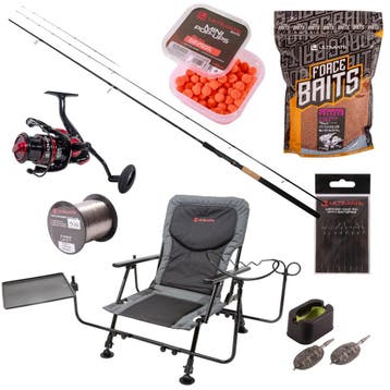 Ultimate Complete Feeder Chair Fishing Set, Watersport en Boten, Verzenden, Nieuw