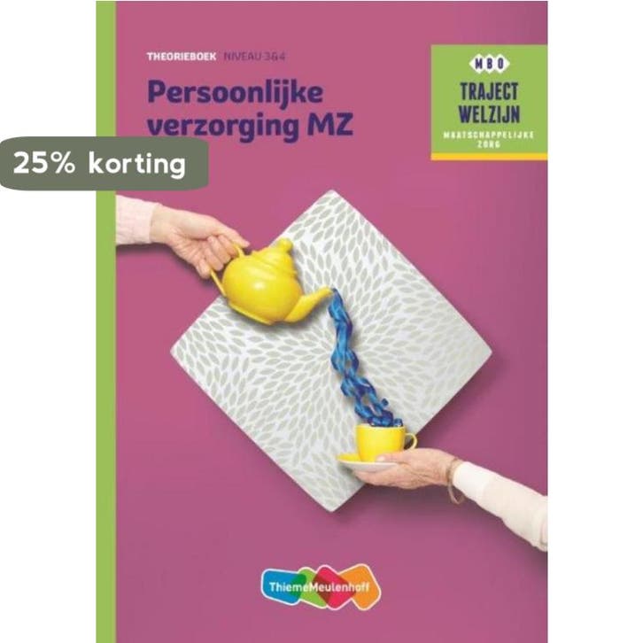 Persoonlijke verzorging MZ / niveau 3/4 / Traject Welzijn, Boeken, Schoolboeken, Gelezen, Verzenden
