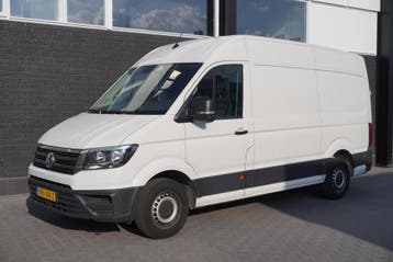 Volkswagen Crafter 2.0 TDI 140PK L3H3, Stof, Gebruikt, Volkswagen, Wit