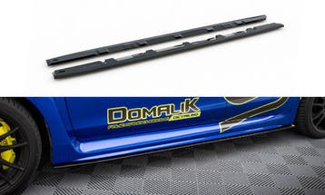 Zijskirts Subaru Impreza WRX STI GK Maxton Glans Zwart, Ophalen of Verzenden, Nieuw