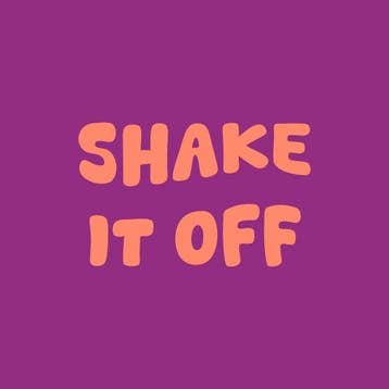 Homebound Tegeltje shake it off, Ophalen of Verzenden