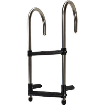 Zwemtrap Rvs 2 Treden 67x30cm, Watersport en Boten, Ophalen of Verzenden, Nieuw
