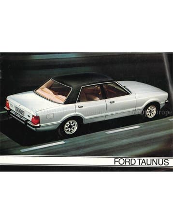 1978 FORD TAUNUS BROCHURE NEDERLANDS, Nieuw, Ford, Author