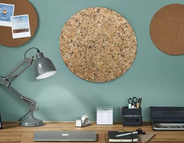 Rond Prikbord Design - Utrecht - 28 cm - ACTIE, Huis en Inrichting, Woonaccessoires | Memoborden, Ophalen of Verzenden, Nieuw