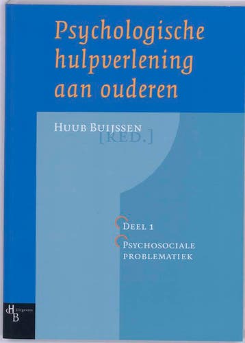 Psychologische hulpverlening aan ouderen 1 Psy 9789055745555, Zo goed als nieuw