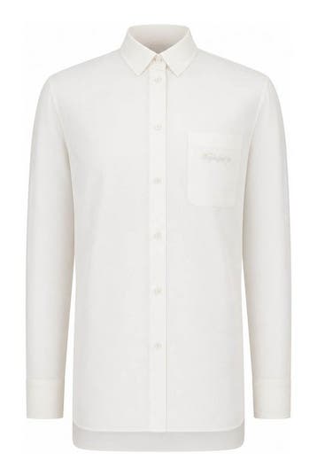 Napapijri Overhemd in maat M Wit, Kleding | Heren, Verzenden, Zo goed als nieuw, Wit, Napapijri