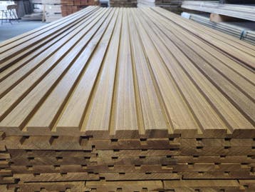 Thermo AYOUS 18 x 140mm Triple Blokprofiel, Nieuw, 250 cm of meer, Planken