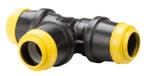 Hawle T-stuk 90°, Gastec QA, type K6555, 3x steek-32 mm, Verzenden, Nieuw