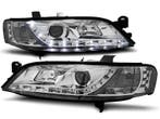 Koplampen Opel Vectra B 99-02 Devil Eyes real DRL LED Chroom, Ophalen of Verzenden, Nieuw