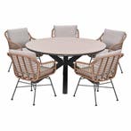 Garden Impressions Lucas tuinset bruin 6-delig - Tulli, Verzenden, Nieuw