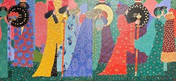 Vittorio Zecchin (1878-1947) - Bozzetto per Le Mille e Una