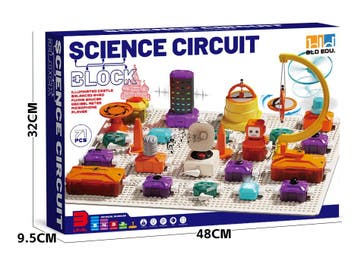 BLD Wetenschap & Spel Elektro Experimenteerset 71 delig v..., Verzenden, Nieuw