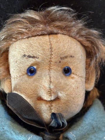 Steiff: vilten pop 1910-1920 - Teddybeer - 1910-1920 -