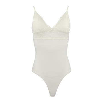 Nikkie • kanten body Allora • 36, Verzenden, Wit, Nieuw, Nikkie