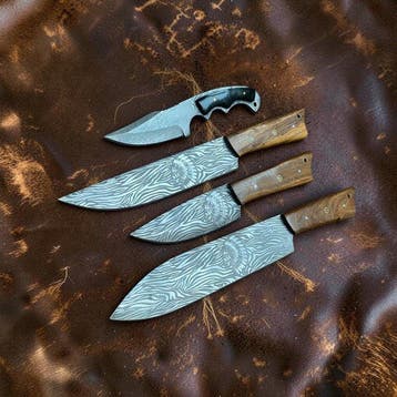 Keukenmes - Kitchen knife set - Handgemaakte