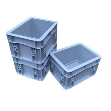 30x20x12cm, 30x20x17 cm stapelbak container plastic kratten, Minder dan 50 cm, Ophalen of Verzenden, Minder dan 40 cm, Krat