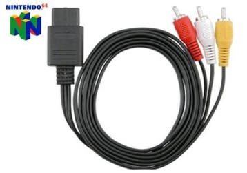Mario64.nl: Nintendo 64 AV Kabel - iDEAL!, Ophalen of Verzenden, Gebruikt