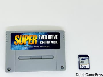Super Nintendo / Snes - Super Ever Drive + Memory Card, Verzenden, Gebruikt