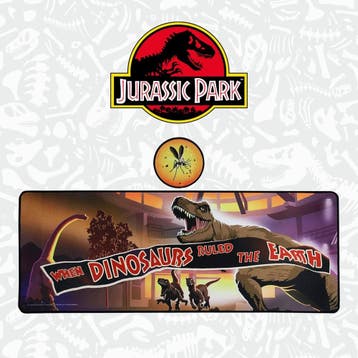 Jurassic Park Onderzetter & XXL Muismat, Ophalen of Verzenden, Nieuw